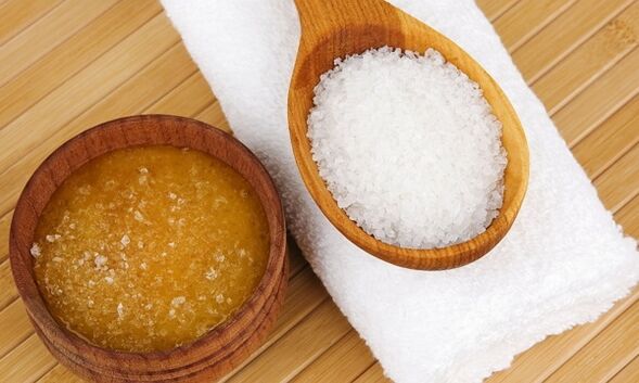mel e sal de alimentos para o tratamento da artrose do xeonllo